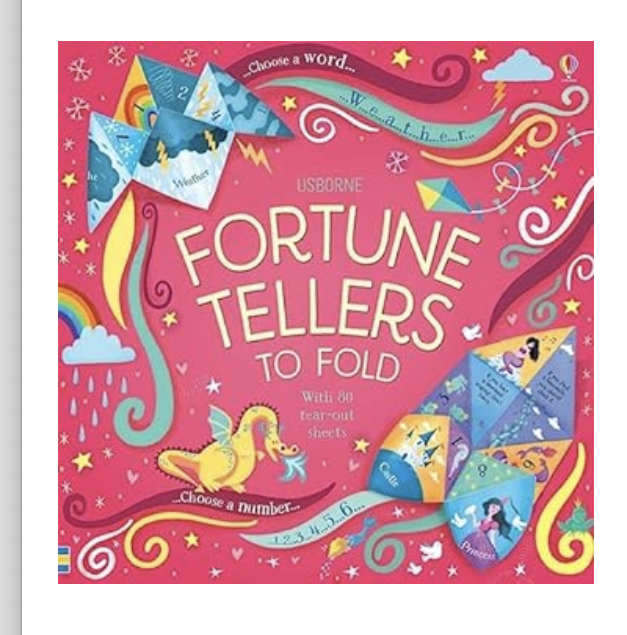 Fortune Tellers to Fold Sweet Pea Children